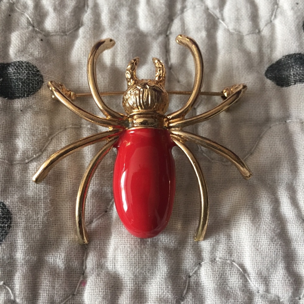 Spider Brooch